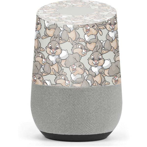 Disney Bambi Thumper Character Pattern Google Home Skin